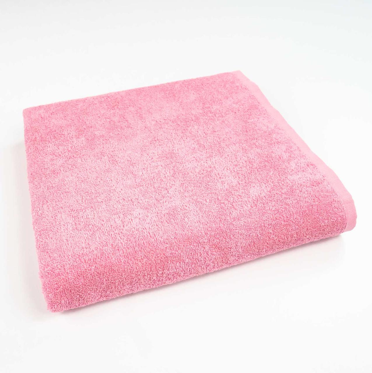 Набор махровых полотенец 3шт GM Textile 40х70см, 50х90см, 70х140см 400г/м2 (Розовый) - фото 3 - id-p1580684883