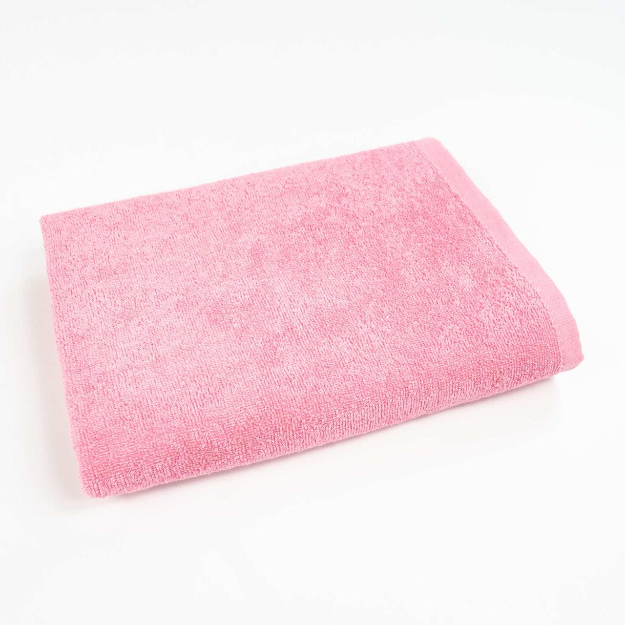 Набор махровых полотенец 3шт GM Textile 40х70см, 50х90см, 70х140см 400г/м2 (Розовый) - фото 4 - id-p1580684883