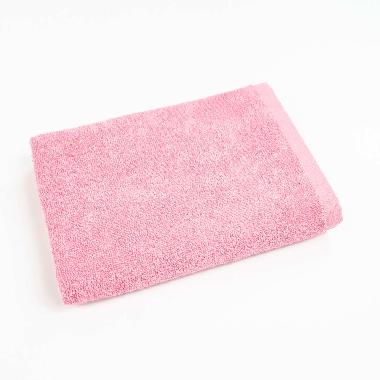Набор махровых полотенец 3шт GM Textile 40х70см, 50х90см, 70х140см 400г/м2 (Розовый) - фото 5 - id-p1580684883