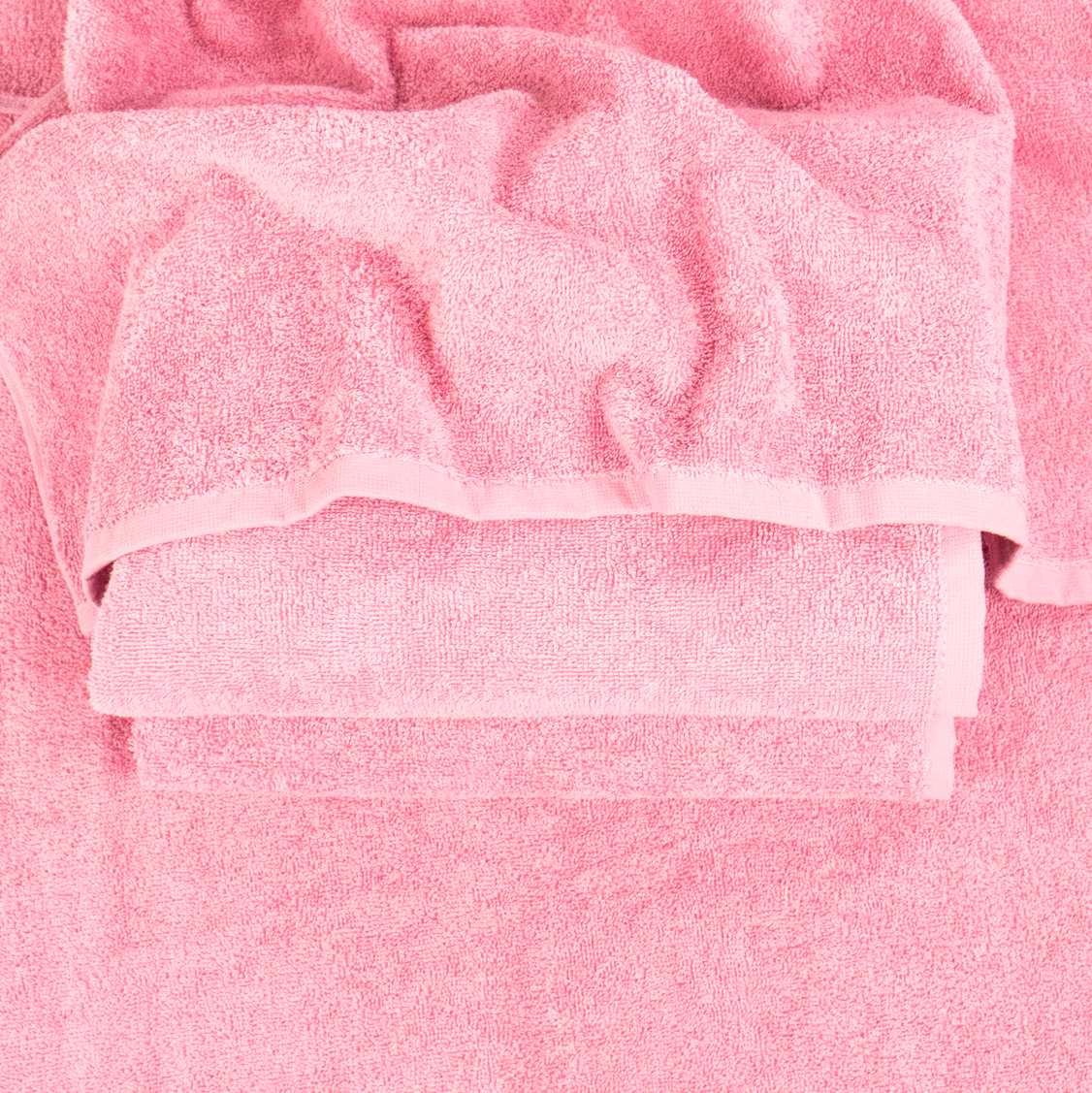 Набор махровых полотенец 3шт GM Textile 40х70см, 50х90см, 70х140см 400г/м2 (Розовый) - фото 8 - id-p1580684883