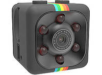 Спортивная Экшн камера аккумуляторная Full HD 2 крепления Mini DV UKC SQ11 черная