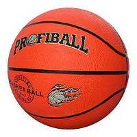 Мяч баскетбольный PROFIBALL VA 0001 размер 7 резина 8 панелей Мяч для игры в баскетбол