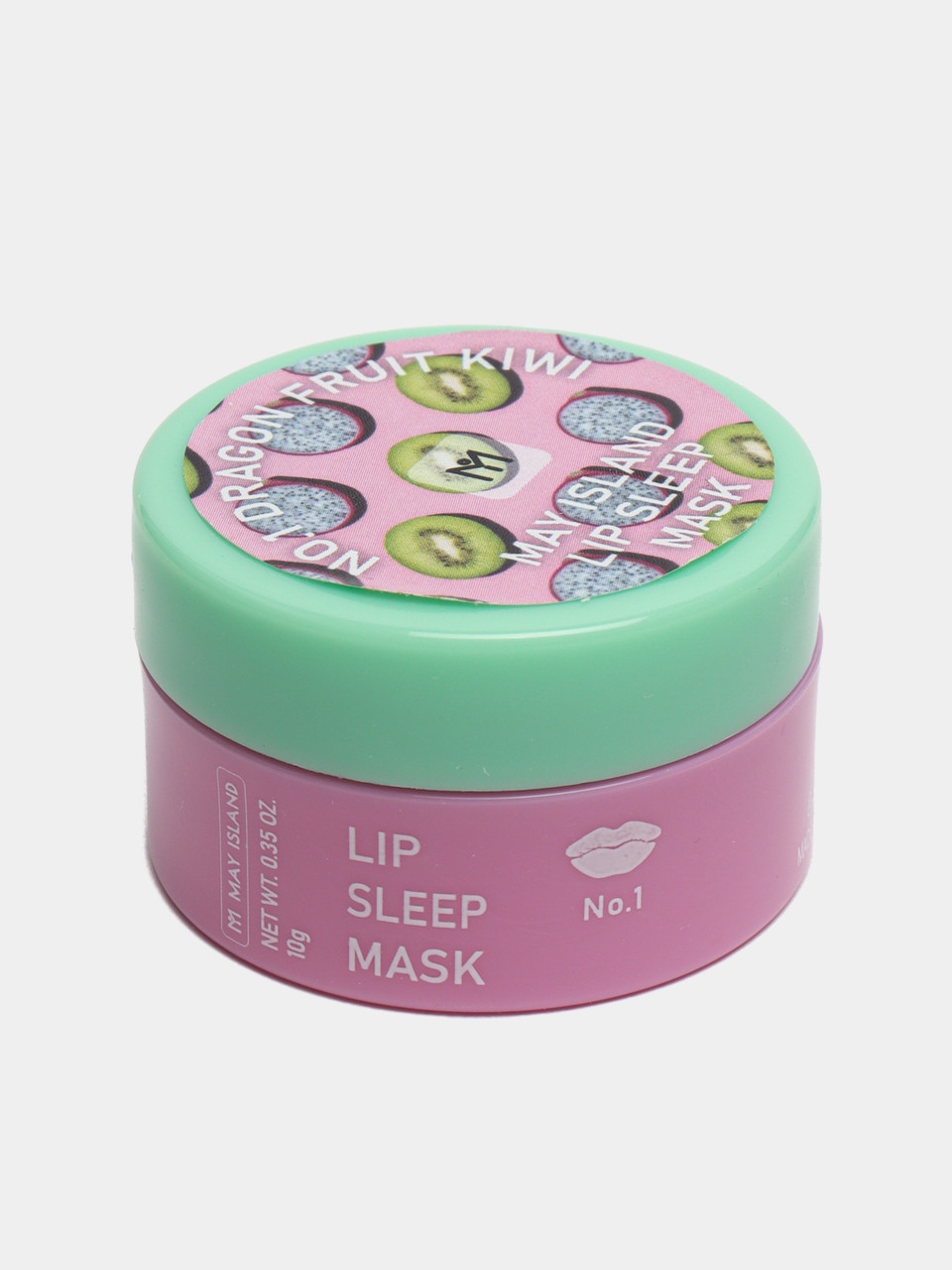 Нічна маска для губ з ківі та драгонфрутом May Island Lip Sleep Mask Dragonfruit Kiwi 10 г