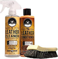 Набор для ухода за кожей Leather Cleaner and Leather Conditioner: Очиститель для кожи и Кондиционер для кожи