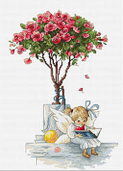 B1115 Троянди. Набір для вишивки хрестиком Luca-S