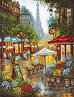 LETI 923 Spring flowers, Paris. Набір для вишивки хрестиком LetiStitch