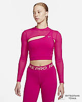 Топ Nike Pro FB5683-615 (FB5683-615). Жіночі спортивні топи. Спортивний жіночий одяг.