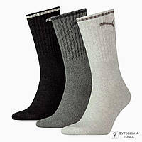 Носки Puma Unisex Sport Crew Stripe Crew Stripe Socks 3 pack 90794103 (90794103). Мужские спортивные