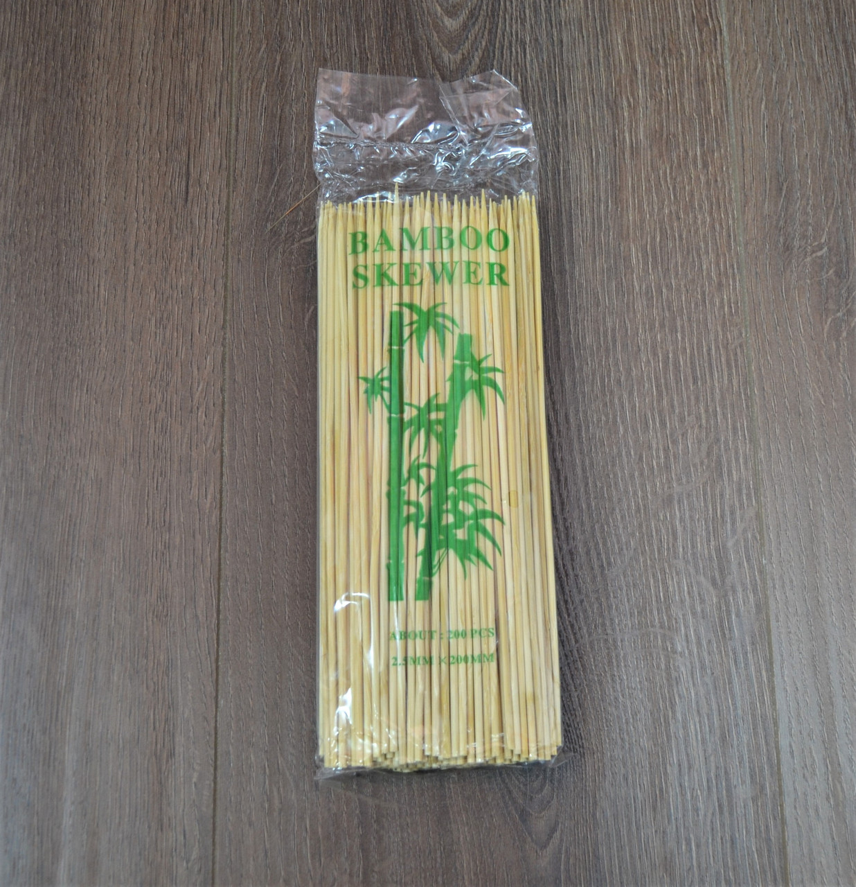 Бамбукові паличка для шашлику 200шт 20см 2.5 mm