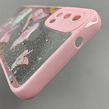 Чохол для Motorola E30 чохол з метеликами із захистом камери на телефон моторола мото е30 рожевий a0i, фото 3