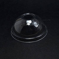 Крышка купольная с отверстием для стакана Ø 95мм РЕТ 180.200,300,420,500 уп/50 штук