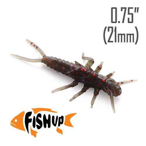 Stonefly 0.75" (21 мм.) 12 шт. Силікон FishUp col. 050, фото 1