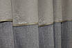 Кухонний комплект (270х170см.) шторка з ламбрекеном. Колір сірий. Код 097к 52-0760, фото 5