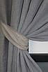 Кухонний комплект (270х170см.) шторка з ламбрекеном. Колір сірий. Код 097к 52-0760, фото 3