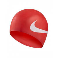 Шапочка для плавання Nike BIG SWOOSH SILICONE TRAINING CAP (Червона)