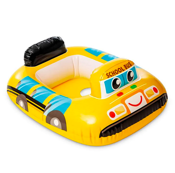 Дитячий надувний пліт "Транспорт" 59586 (Шкільний автобус)