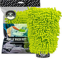 Варежка для мойки авто Chenille Premium Scratch-Free Microfiber Wash Mitt, Lime Green, MIC_493