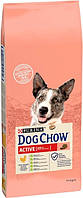 Сухой корм для активных и рабочих собак Dog Chow Active с курицей 14 кг