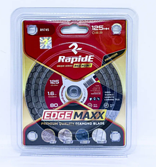 Алмазний диск RapidE EDGEMAXX CUT and GRIND 125x22.2 (Німеччина)