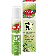 Ролик экстренная помощь при уксах комаров S-quitofree Insektenstich Soforthilfe Roll-on nature, 10 ml