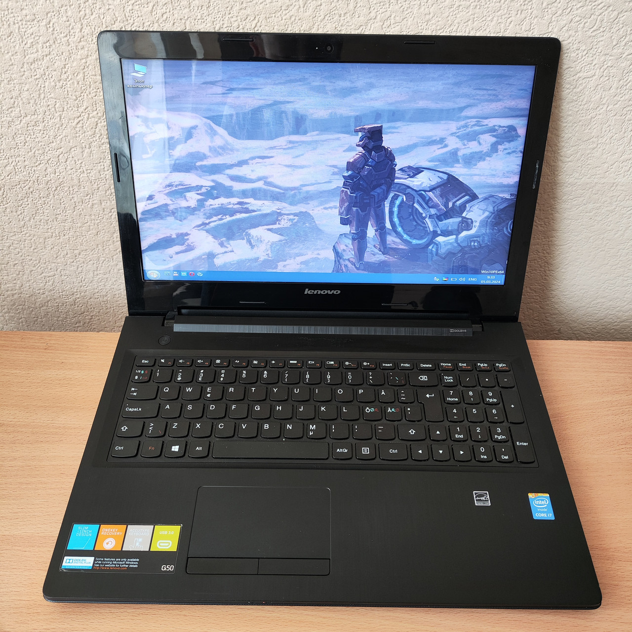 Ноутбук б.в Lenovo G50-70 15.6" i7-4510u/6Gb DDR3/HDD 1TB/Intel HD Graphics 4400/Web Cam/4 gen