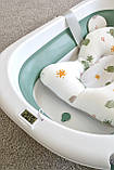 Ванна дитяча складна з матрациком El Camino Plus ME 1151, Deep Green, фото 6