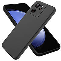 Чохол Fiji Full Soft Premium для Xiaomi 13T / 13T Pro протиударний бампер з мікрофіброю Black