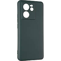 Чохол Fiji Full Soft Premium для Xiaomi 13T / 13T Pro протиударний бампер з мікрофіброю Dark Green