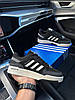 Чоловічі кросівки Adidas Originals Drop Step Gray Black Адідас Дроп Степ чорні шкіряні демісезонні, фото 9