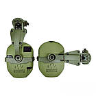 Кріплення на шолом для навушників  Walker`s Razor. Олива, фото 6