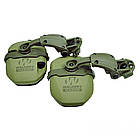 Кріплення на шолом для навушників  Walker`s Razor. Олива, фото 5