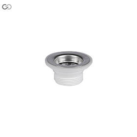 Випуск сифону SoloPlast Т0300.2100 Ø60, сітка - нержавіюча сталь