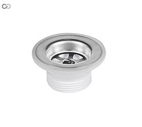 Випуск сифону SoloPlast У0200.2100 Ø65, сітка - нержавіюча сталь