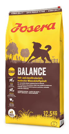 Сухий корм для собак Josera BALANCE SENIOR для літніх 12.5 кг, фото 1