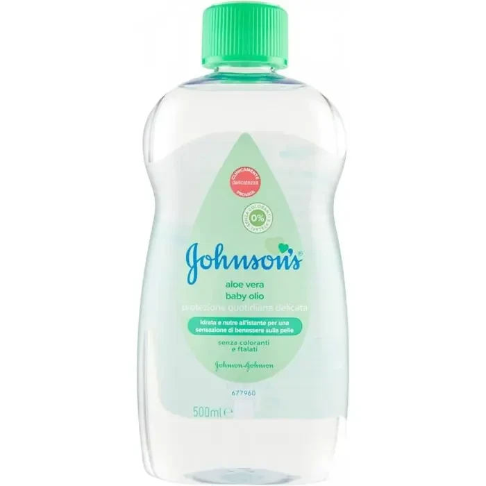 Дитяча олійка для тіла Johnson's Baby Aloe Vera (500мл.)