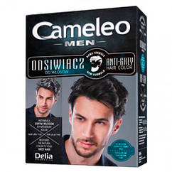 Фарба для бороди та волосся Delia Cameleo Men брюнет, 2*8+30 мл