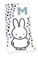 Великий дитячий бавовняний лазневий лазневий рушник Miffy 75*150 см