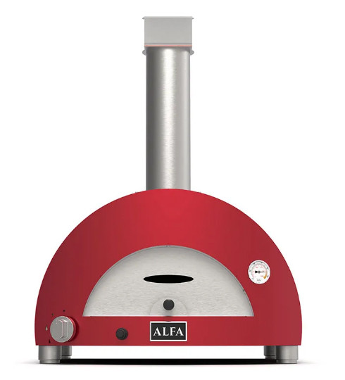 Піч на дровах. 2 Піцці Alfa MODERNO 2 Pizza — Alfa Pizza Італія