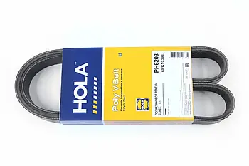 Ремінь генератора полікліновий PH6203 (6РК1039E) HOLA Lada Vesta 8450006328