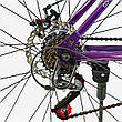 Велосипед спортивний жіночий на зріст 155-175 см, Фіолетовий, 26 дюймів, рама 17 дюймів, 21 швидкість, LP-26017, фото 2