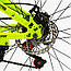 Велосипед спортивний для підлітка зростом 135-155 см, 26 дюймів, Жовтий, рама 13 дюймів, 21 швидкість, PH-26526, фото 6