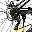 Велосипед  спортивний для підлітка зростом 135-160 см, 26 дюймів, Чорний, рама 13 дюймів, 21 швидкість, EN-26849, фото 5