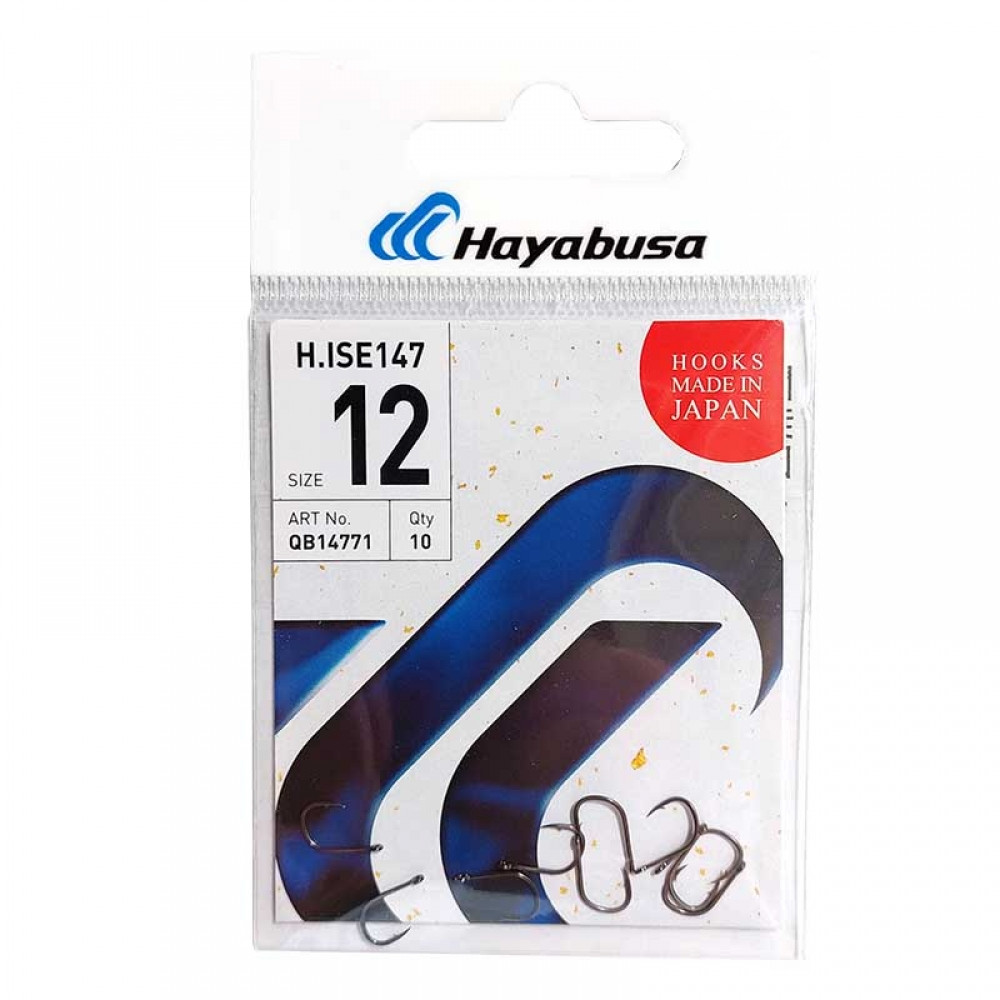 Гачок Hayabusa H.ISE147 BN No12 (10 шт.) (3KB1638), фото 1