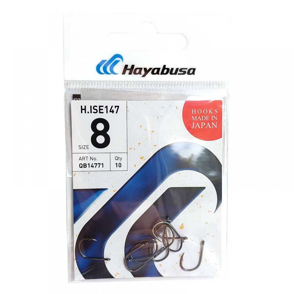 Крючок Hayabusa H.ISE147 BN №8 (10шт) (3KB1641)