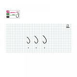 Крючок Hayabusa P-1 BN №4 (10шт) (3KB1656), фото 3