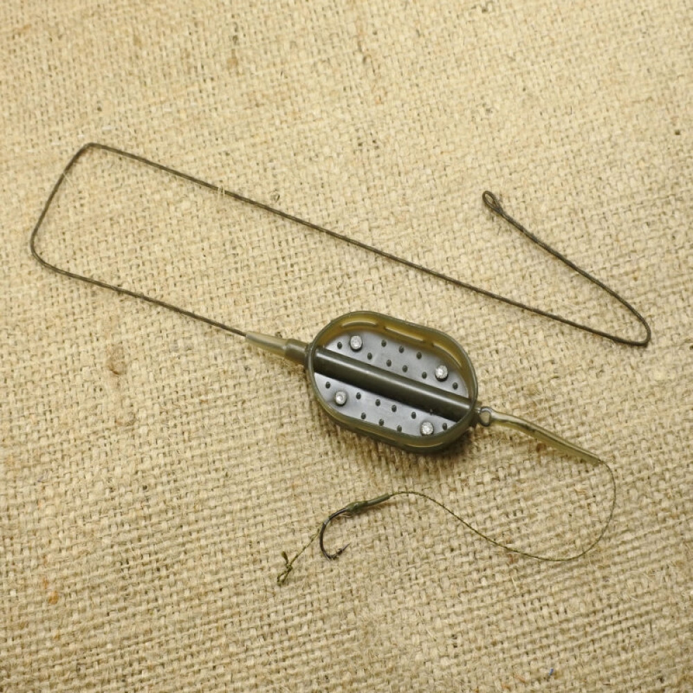 Оснастка коропова ORANGE #43 Boat Flat Method Leadcore, для бойла, 40 г, у пап. 1 шт. (3KB1771)