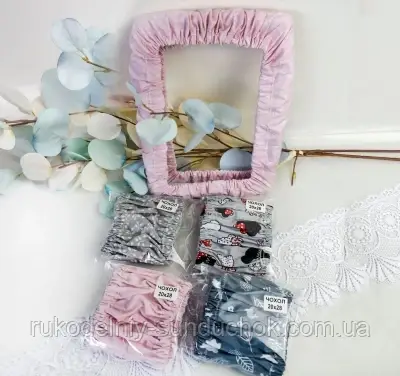 Чохол-захист на раму Calin 20x28 Лісові пригоди на темно-сірому фоні, фото 1