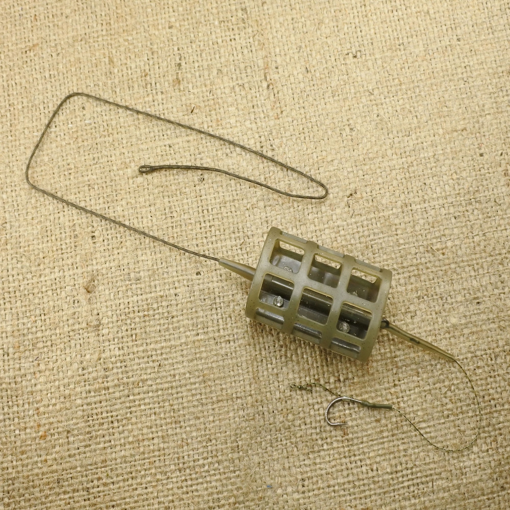 Оснастка коропова ORANGE #49 2 in 1 Cage Feeder Leadcore, для бойла, 40 г, в уп. 1 шт. (3KB1784)