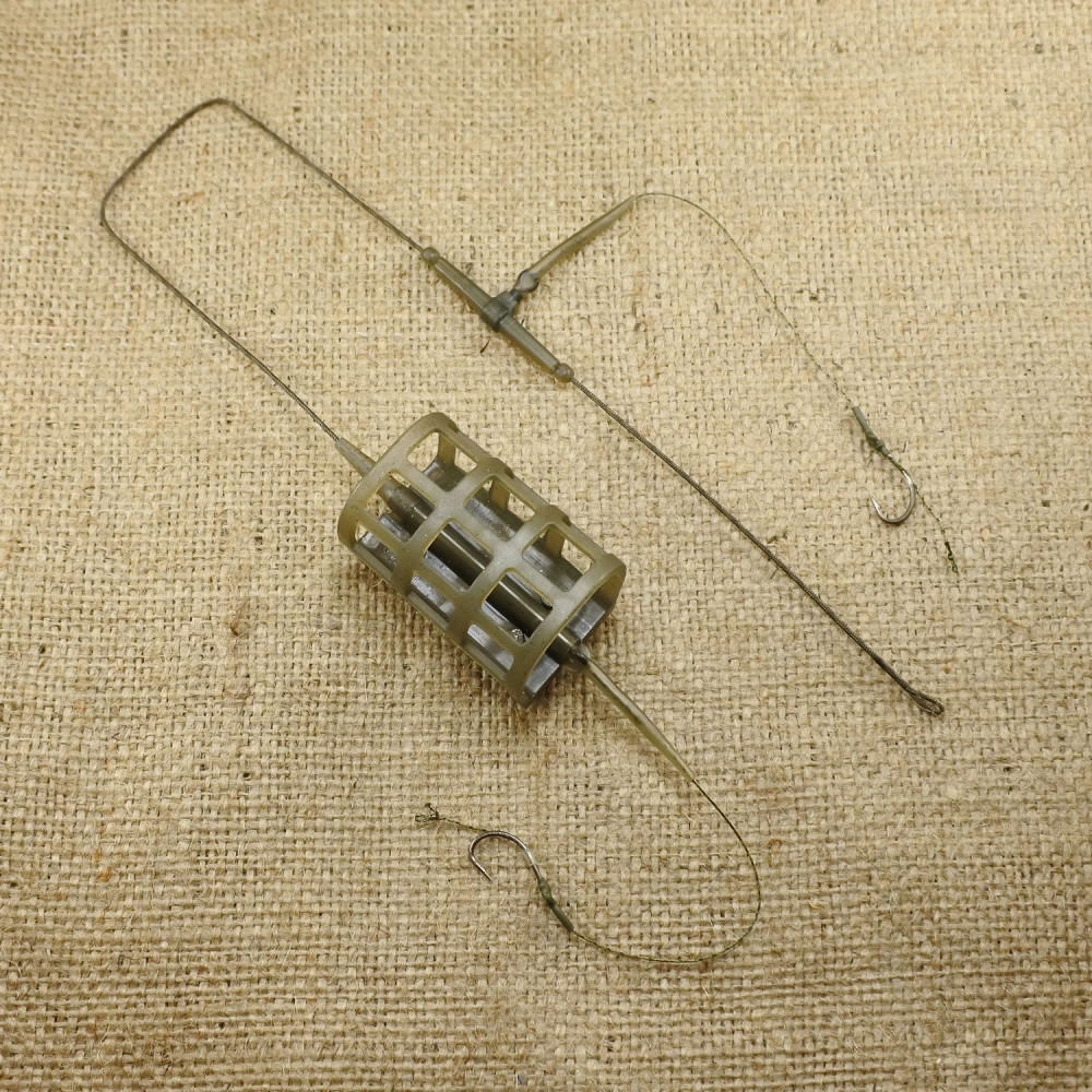 Оснастка коропова ORANGE #50 2 in 1 Cage Feeder Leadcore, для бойла, 50 г, в уп. 1 шт. (3KB1791)