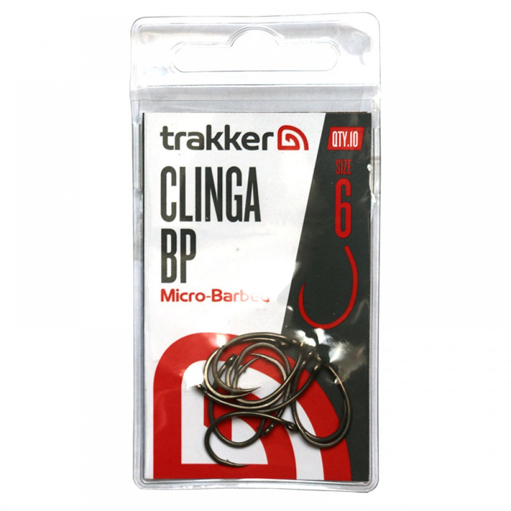 Гачок Trakker Clinga BP No6 Micro Barbed, у пап. 10 шт (3KB1817), фото 1